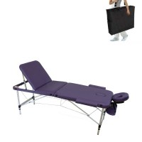 Lettino per massaggi in alluminio 3 zone