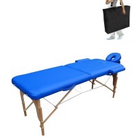 Lettino per massaggi in legno 2 zone